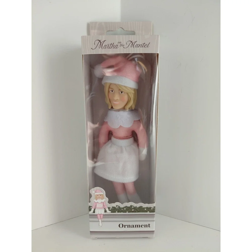 Martha on the Mantel 2025 Christmas Ornament A Holiday Tradition NIB‎ Pink